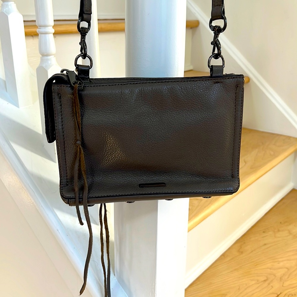 Rebecca Minkoff grey satchel purse